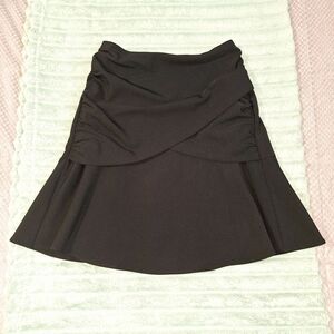 Club Monaco Ruched Flare Miniskirt Sz 4 Workout Performance